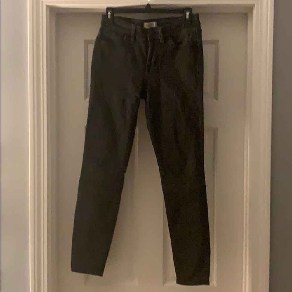 Madewell Skinny Skinny Black Frost! Size 28!
